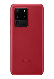 Samsung kožený kryt pro Samsung Galaxy S20 Ultra červený (EF-VG988LREGEU)