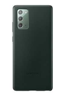Samsung kožený kryt pro Samsung Galaxy Note 20 zelený (EF-VN980LG)