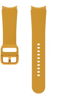 Samsung sportovní řemínek pro Samsung Galaxy Watch4 (velikost M/L) hořčičně žlutý (ET-SFR87LYEGEU)