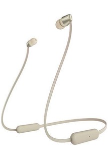 SONY WI-C310 bezdrátová sluchátka zlatá