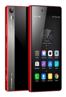 Lenovo Vibe Shot Red