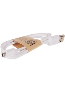 Samsung USB / micro USB, 1m bílý kabel, bulk (ECBDU4AWE)