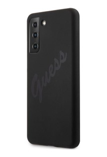 Guess Vintage zadní kryt pro Samsung Galaxy S21+ černý (GUHCS21MLSVSBK)