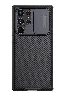 Nillkin CamShield Pro zadní kryt s krytkou kamery pro Samsung Galaxy S22 Ultra černý