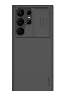 Nillkin CamShield Silky zadní silikonový kryt s krytkou kamery pro Samsung Galaxy S23 Ultra černý