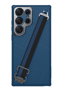 Nillkin Strap zadní kryt pro Samsung Galaxy S23 Ultra modrý