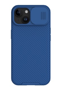 Nillkin CamShield Pro zadní kryt s krytkou kamery pro Apple iPhone 15 modrý