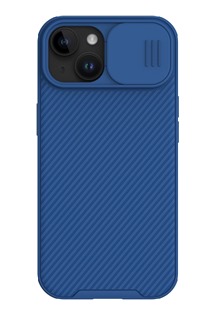 Nillkin CamShield Pro zadní kryt s krytkou kamery pro Apple iPhone 15 Plus modrý