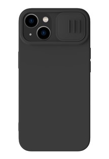 Nillkin CamShield Silky zadní silikonový kryt s krytkou kamery pro Apple iPhone 15 černý