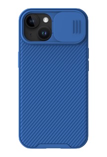 Nillkin CamShield Pro Magnetic zadní kryt s krytkou kamery pro Apple iPhone 15 Plus modrý