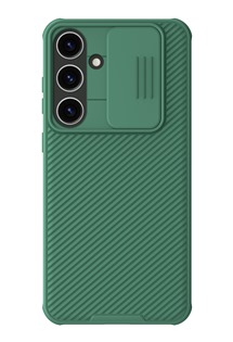 Nillkin CamShield Pro zadn kryt s krytkou kamery pro Samsung Galaxy S24+ zelen