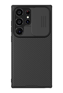 Nillkin CamShield Pro zadní kryt s krytkou kamery pro Samsung Galaxy S24 Ultra černý