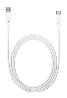 LG USB-A / USB-C 1m bílý kabel bulk (EAD63849204)