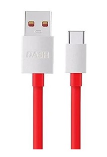 OnePlus Dash USB-A / USB-C 20W 0,95m červený kabel bulk
