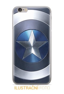 MARVEL Captain America 005 zadní kryt pro Huawei P Smart modrý