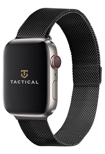 Tactical Loop kovový řemínek pro Apple Watch 38 / 40 / 41mm černý