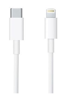 MX0K2ZM/A USB-C / Lightning, 1m 96W bílý kabel pro Apple (Bulk)