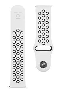 Tactical Double silikonov emnek 22mm QuickFit pro smartwatch bl/ern