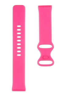 Tactical silikonový pásek pro Fitbit Sense růžový