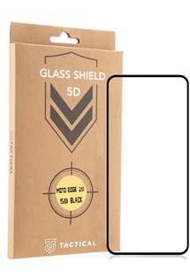 Tactical Glass Shield 5D tvrzené sklo pro Motorola Edge 20 černé