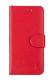 Tactical Field Notes flipové pouzdro pro Xiaomi Redmi Note 11T 5G / POCO M4 Pro 5G červené