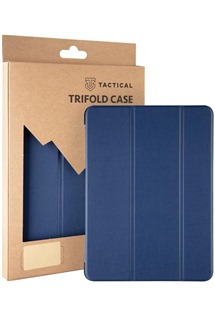 Tactical Book Tri Fold flipov pouzdro pro Samsung Galaxy Tab A8 tmav modr