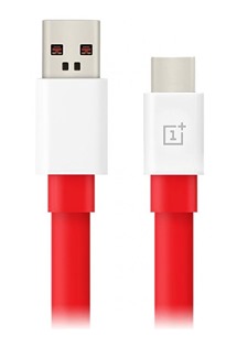 OnePlus Warp Charge USB / USB-C, 1.5m červený kabel (Bulk)