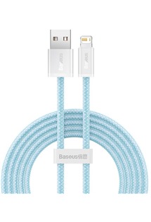 Baseus Dynamic Series USB-A / Lightning 2m opleten modr kabel