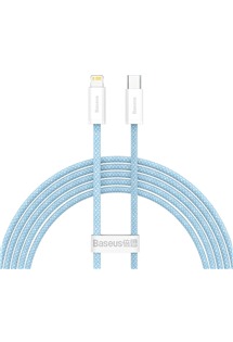 Baseus Dynamic Series USB-C / Lightning 2m opletený modrý kabel