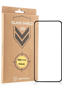 Tactical Glass Shield tvrzené sklo pro POCO F4 GT Full Frame černé