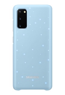 Samsung kryt s LED efekty pro Samsung Galaxy S20 modrý (EF-KG980CLEGEU)