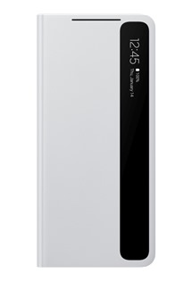Samsung Clear View flipové pouzdro pro Samsung Galaxy S21 Ultra šedé (EF-ZG998CJEGEE)