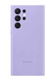 Samsung silikonový zadní kryt pro Galaxy S22 Ultra fialový (EF-PS908TVEGWW)