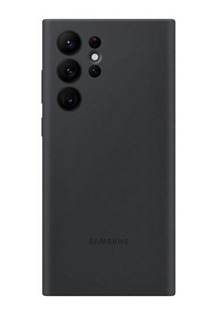 Samsung silikonový zadní kryt pro Galaxy S22 Ultra černý (EF-PS908TBEGWW)