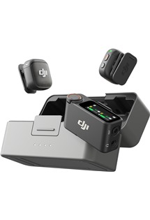 DJI Mic 3 kompletn set digitlnch mikrofon / rekordru s nabjecm pouzdrem
