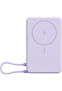 Xiaomi magnetick� powerbanka 33W 10000mAh s bezdr�tov�m nab�jen�m a stoj�nkem fialov�