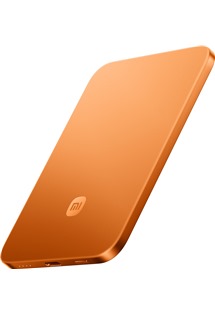 Xiaomi UltraThin magnetick� powerbanka 15W 5000mAh s bezdr�tov�m nab�jen�m oran�ov�