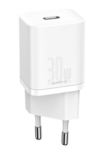 Baseus Super Si 30W PD nabíječka do sítě bílá