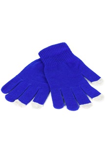 CellFish rukavice pro dotykový displej Winter Classic tmavě modré
