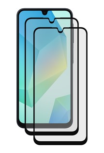 CELLFISH DUO 5D tvrzen sklo pro Samsung Galaxy A16 / A16 5G / A26 5G / A17 4G / A17 5G  Full-Frame ern 2ks