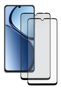 CELLFISH DUO 5D tvrzen sklo pro realme C61 / C63 / Note 60 Full-Frame ern 2ks