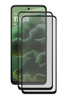 CELLFISH DUO 5D tvrzen� sklo pro Motorola Moto G35 5G Full-Frame �ern� 2ks