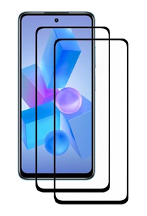 CELLFISH DUO 5D tvrzen sklo pro Infinix Hot 40 Pro Full-Frame ern 2ks