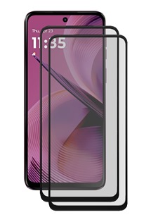CELLFISH DUO 5D tvrzen� sklo pro Motorola Moto G55 5G Full-Frame �ern� 2ks