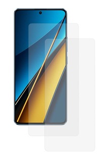 CELLFISH DUO 2,5D tvrzené sklo pro Xiaomi Redmi Note 13 Pro 5G / POCO X6 5G čiré 2ks