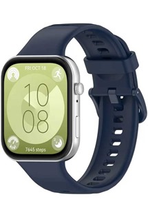 CELLFISH silikonov emnek pro Huawei Watch Fit 3 modr