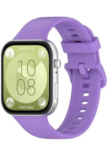 CELLFISH silikonov� �em�nek pro Huawei Watch Fit 3 / Fit 4 / Fit 4 Pro fialov�