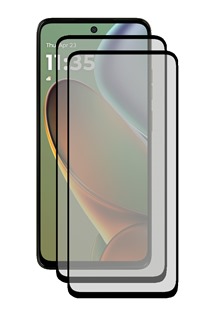 CELLFISH DUO 5D tvrzen sklo pro Motorola Moto G15 Power Full-Frame ern 2ks