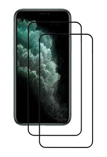 CELLFISH DUO 5D tvrzen sklo pro Apple iPhone X / XS / 11 Pro Full-Frame ern 2ks