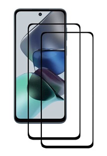 CELLFISH DUO 5D tvrzené sklo pro Motorola Moto G23 Full-Frame černé 2ks